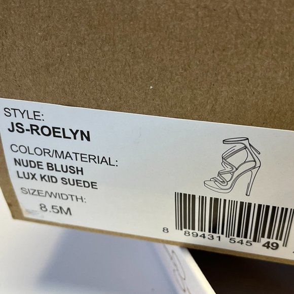 JS Roelyn Blush heels - Picture 2 of 11